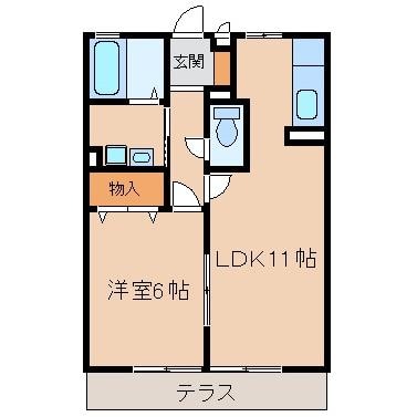 プレミール千代田の物件間取画像