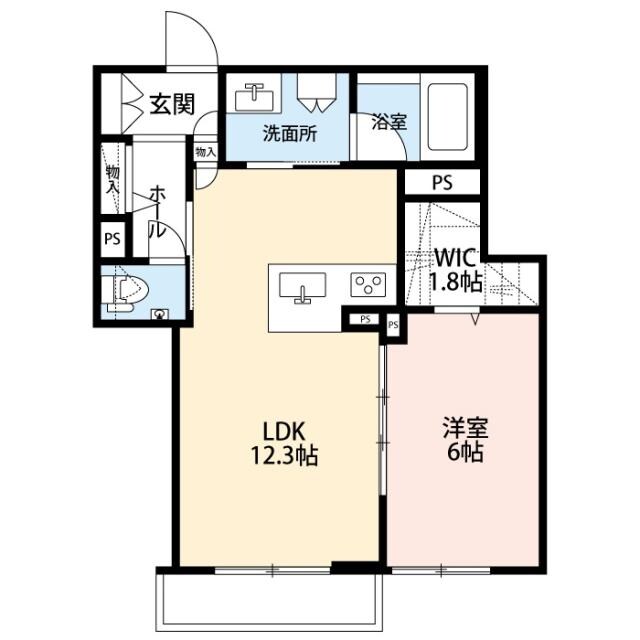 カーサ　タイジュの物件間取画像