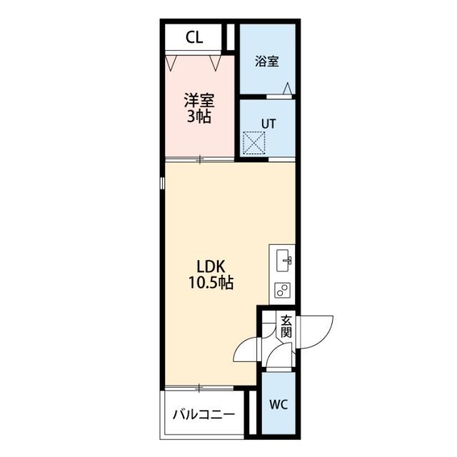 Warren　chuo　Ⅰの物件間取画像