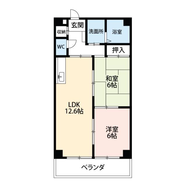 アドヴァンスの物件間取画像