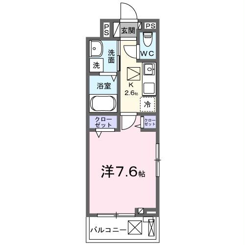 メゾン　ド　ヌーベルの物件間取画像