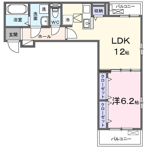 ローリエの物件間取画像