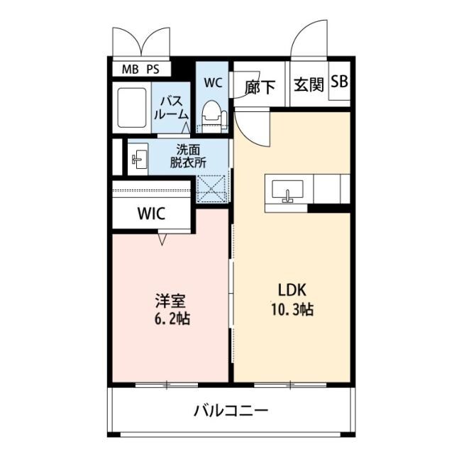 レグルスKの物件間取画像