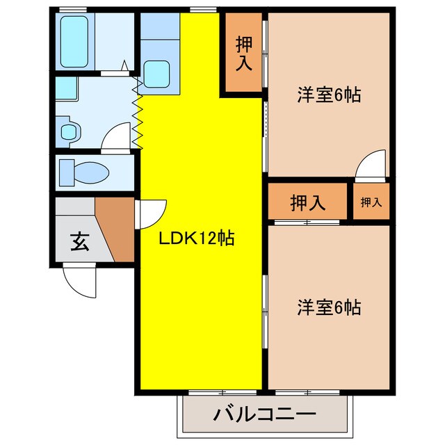 掛川駅 バス7分  掛川警察署下車：停歩3分 2階の物件間取画像