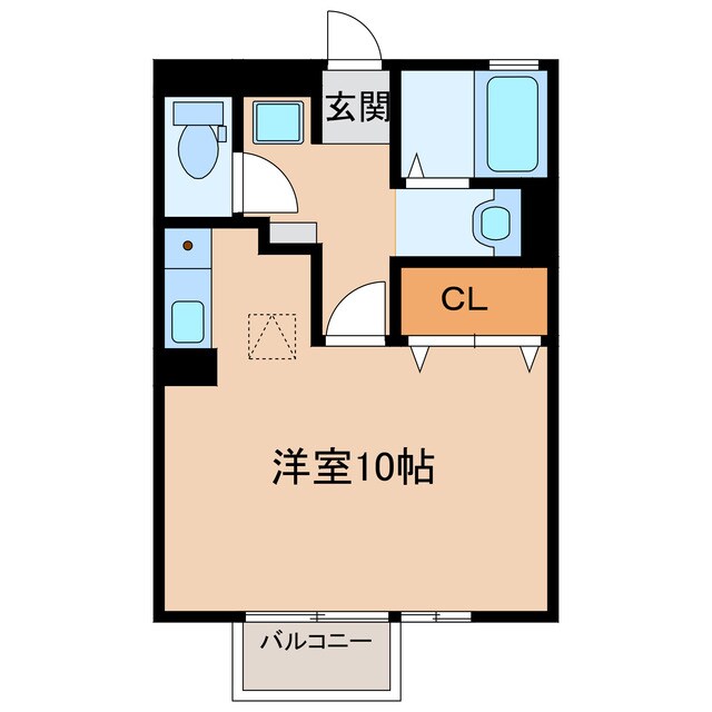 メゾン・ド・ベガの物件間取画像