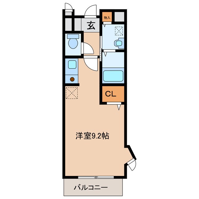 レーベンⅡの物件間取画像