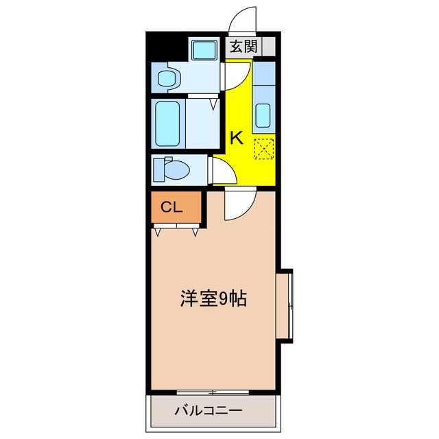 カウベルⅠの物件間取画像