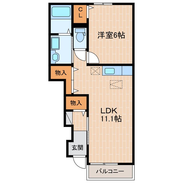 グランブルー３ｒｄの物件間取画像