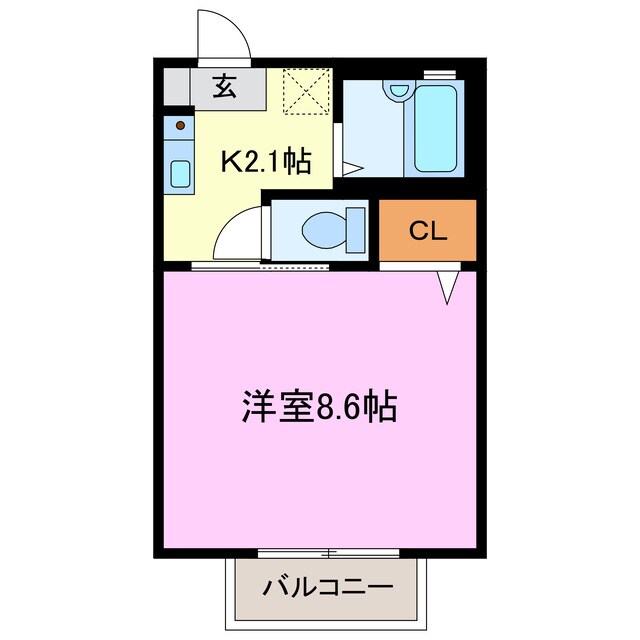 ルイーネの物件間取画像