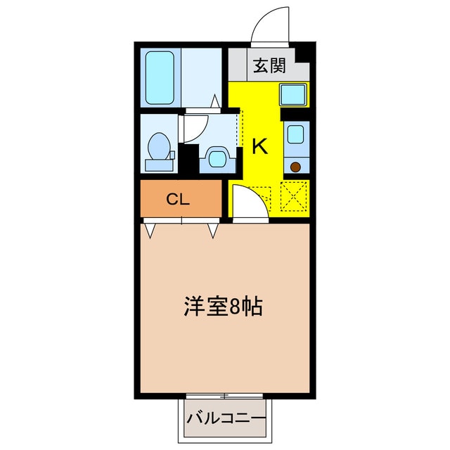 菊川駅 バス17分  平田本町下車：停歩1分 1階の物件間取画像