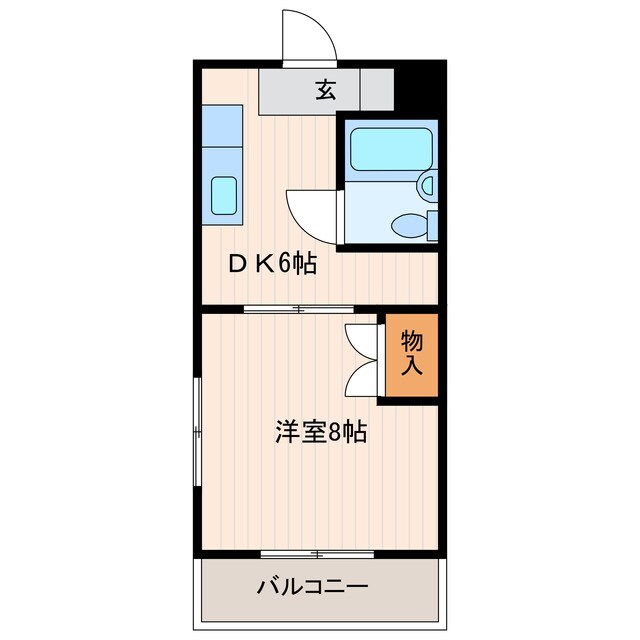 物件間取画像