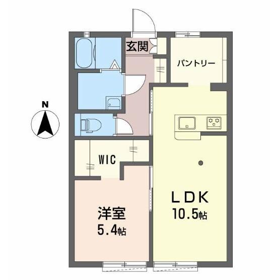 ブラセール加茂ABの物件間取画像