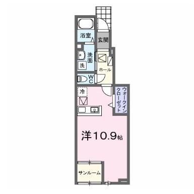 ベル　メナージュの物件間取画像