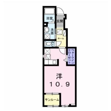 ベル　メナージュの物件間取画像
