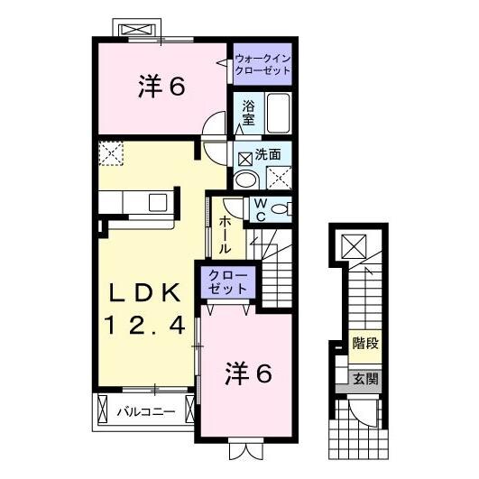 アレグレットの物件間取画像