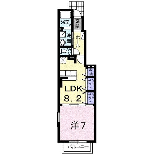 エクセランス・Kの物件間取画像