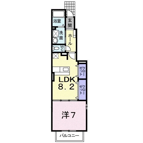 エクセランス・Kの物件間取画像