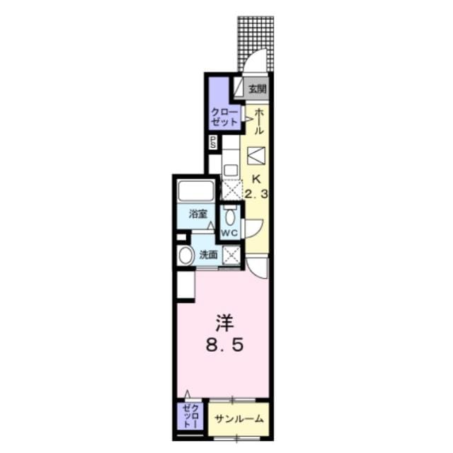 グラシアスの物件間取画像