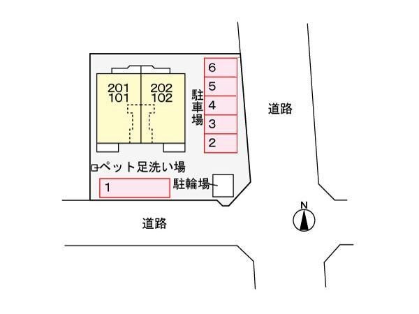 ラ・ポルトの物件外観写真