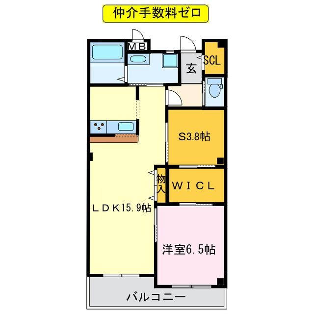 ピノワール　弐番館の物件間取画像