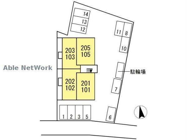 コンフォート梓の物件外観写真