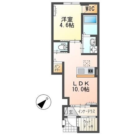 シュプリーム桜の物件間取画像