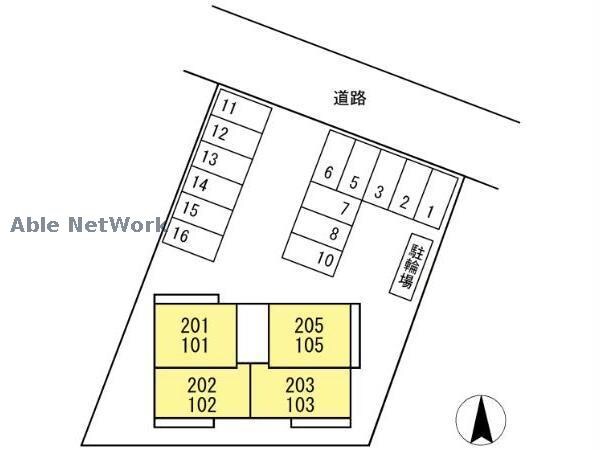 コンフォート椛の物件外観写真