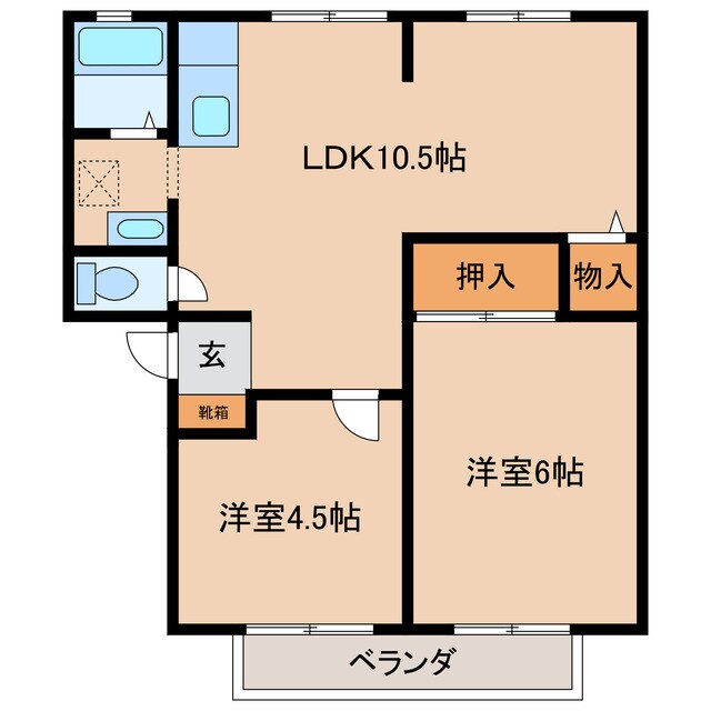 ロイヤルヒルズの物件間取画像