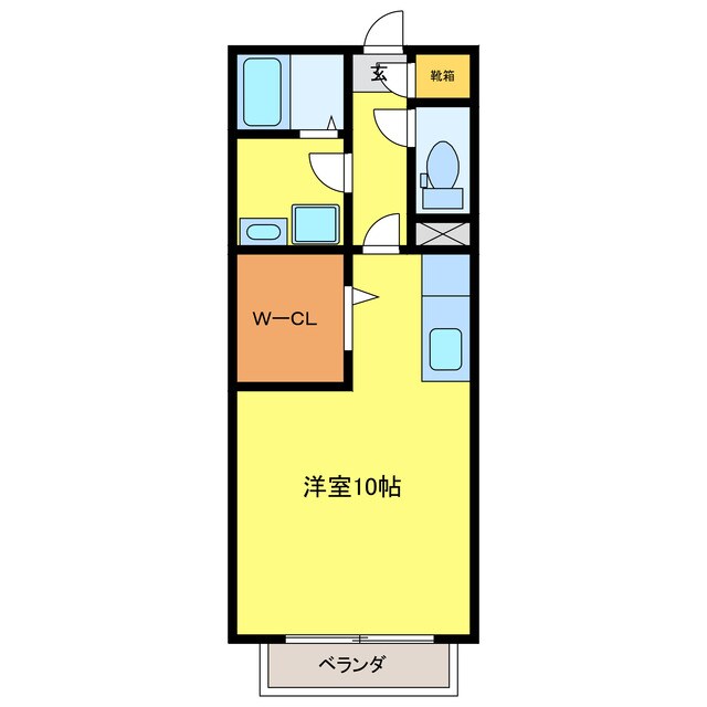 ヴェルモンターニュの物件間取画像