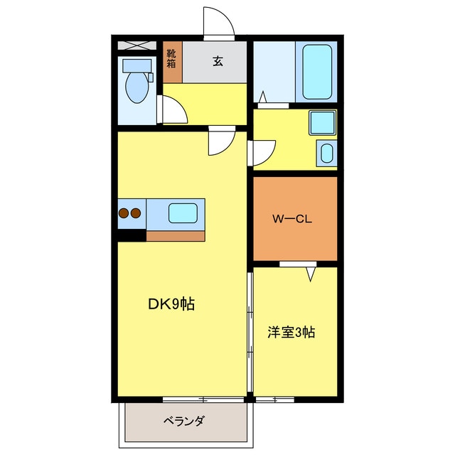 ケイズハイムⅡの物件間取画像