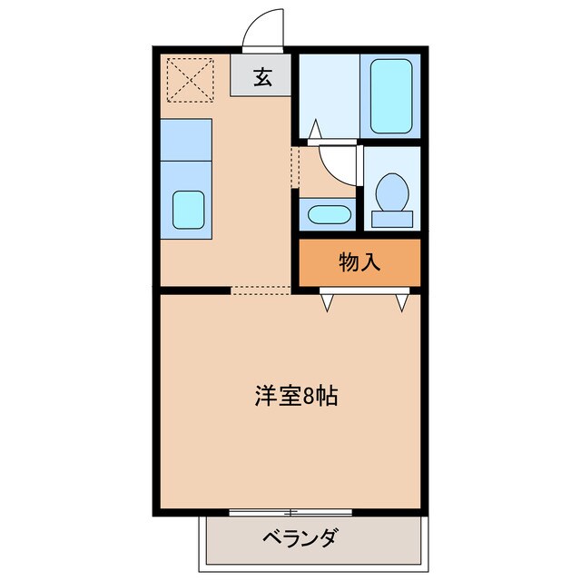ハイツグレイスの物件間取画像