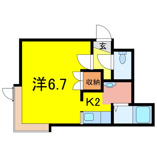 フォーエバーの物件間取画像