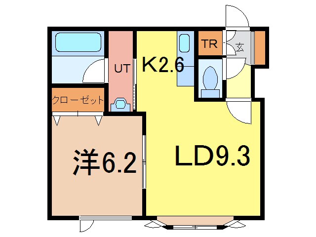 ロワールＢの物件間取画像