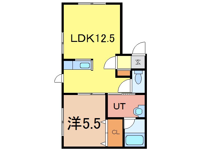 RelacheⅡの物件間取画像