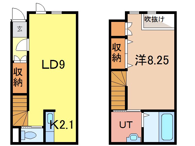 W LIP Vの物件間取画像