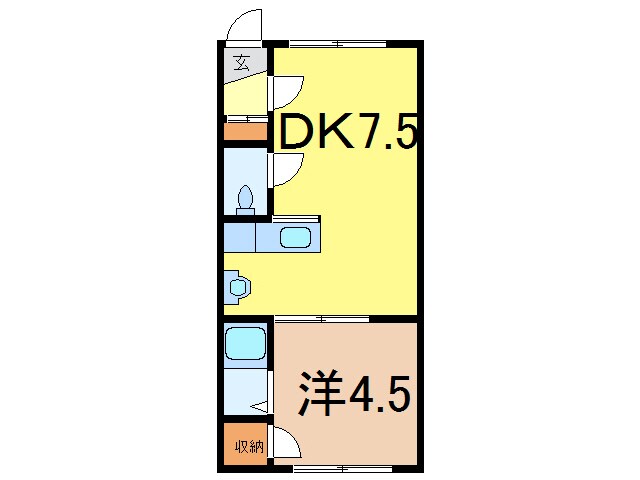 物件間取画像