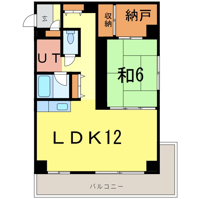 第一レジデンス太陽の郷の物件間取画像