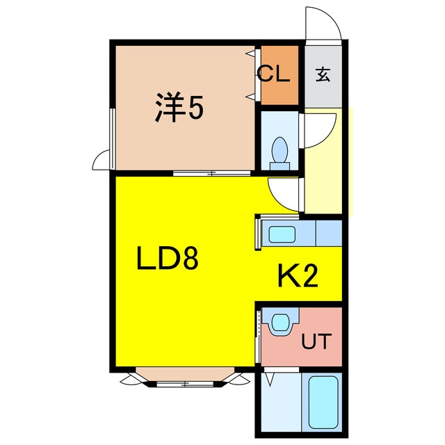 ノヴェル４・１　Ａの物件間取画像