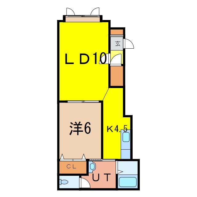 木夢　Ⅰの物件間取画像