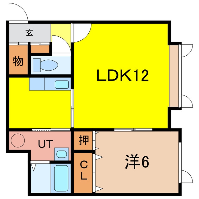 ショコラの物件間取画像