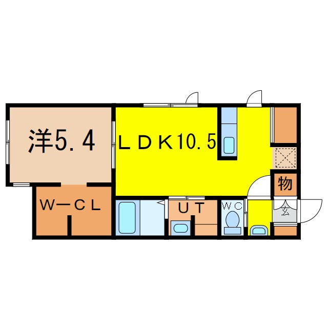 norfino旭川東光loopの物件間取画像