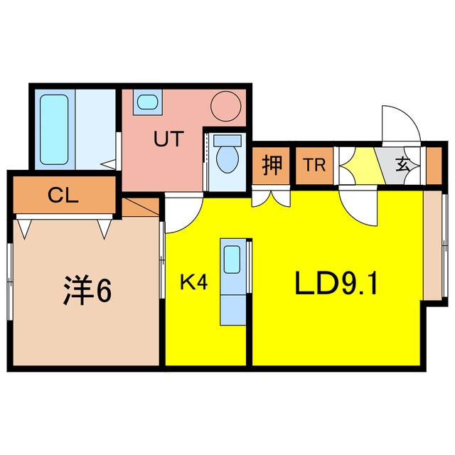 アルト33の物件間取画像