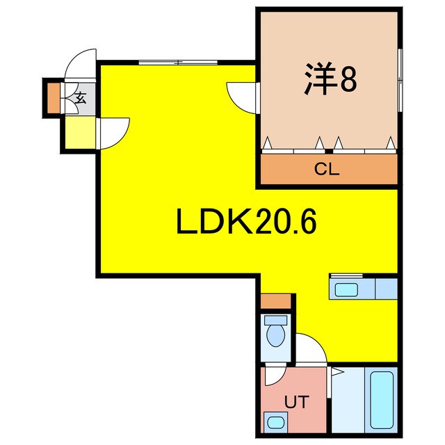 メリットコスモの物件間取画像