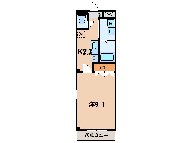 メゾン清水の物件間取画像