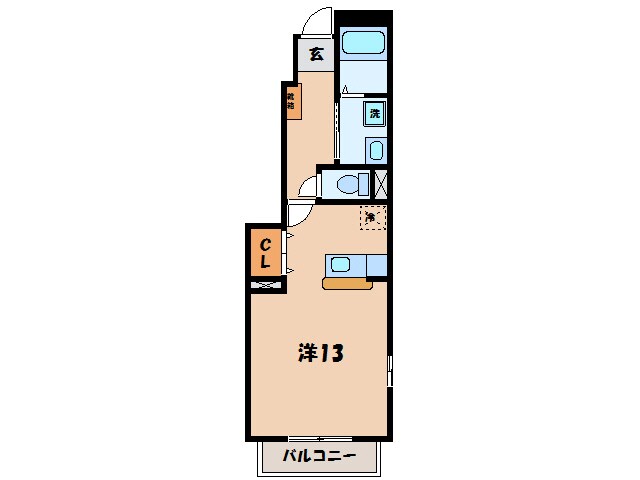 碧南中央駅 徒歩15分 1階の物件間取画像