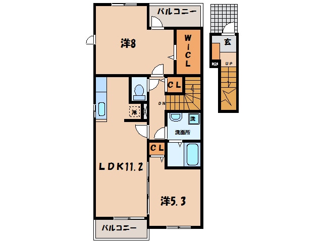 高浜港駅 徒歩13分 2階の物件間取画像