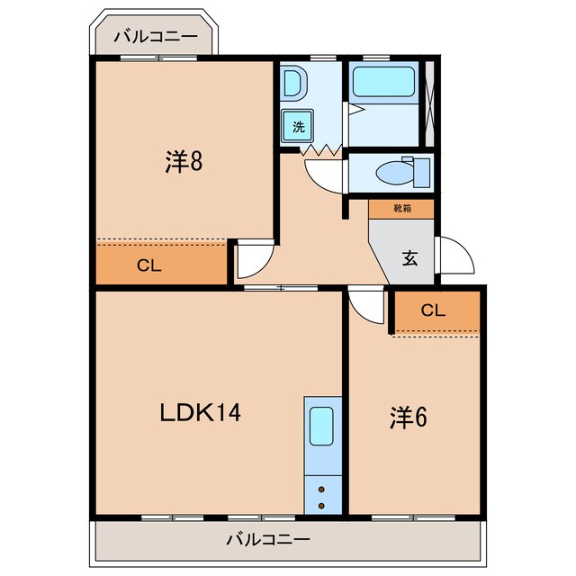 ファーストシティ市川の物件間取画像