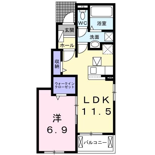 碧南中央駅 徒歩10分 1階の物件間取画像