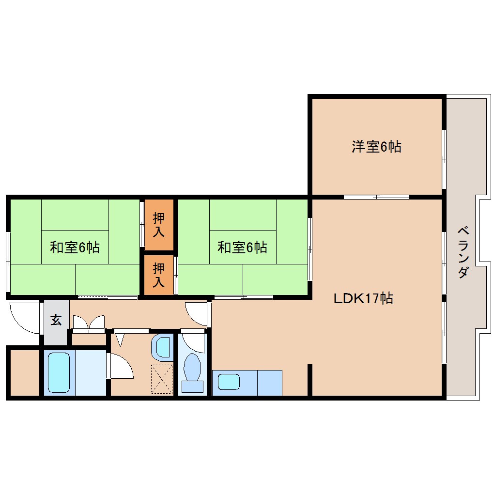 新大宮駅 徒歩4分 4階の物件間取画像