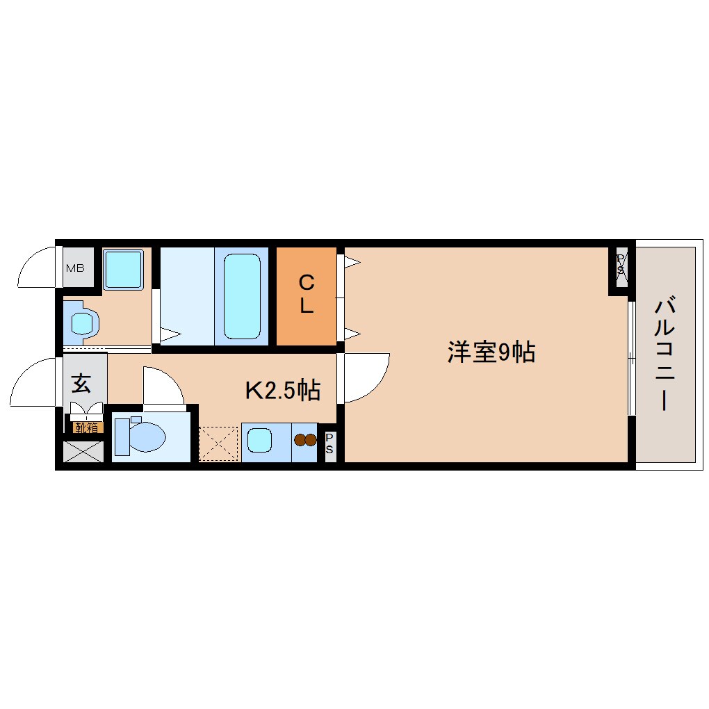 奈良駅 徒歩11分 1階の物件間取画像